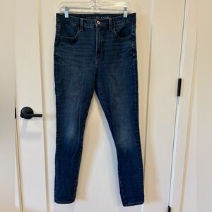 AE super high rise jeggings